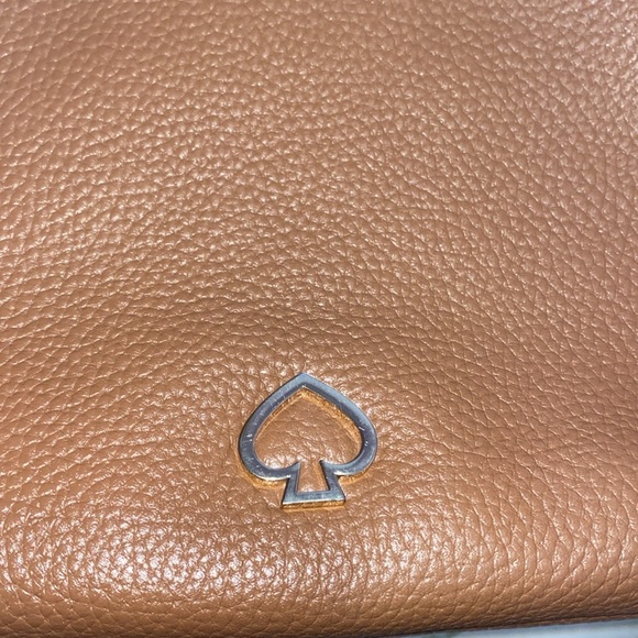 Coffee Brown Kate Spade Purse with Crossbody Strap Included - Picture 10 of 11